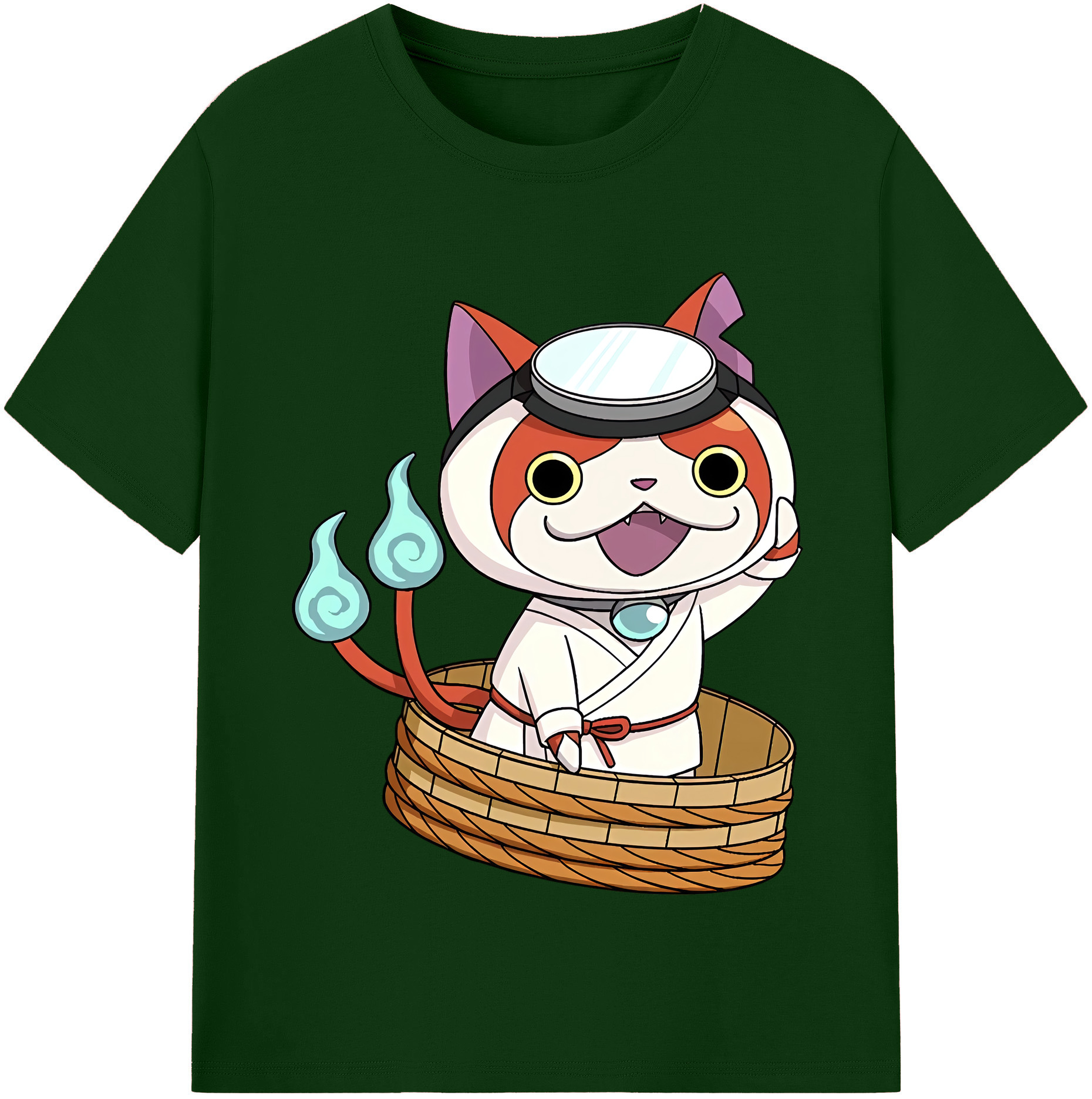（画像用） 妖怪ウォッチ Yo-kai Watch 綿100％半袖Tシャツ（フロントプリント）